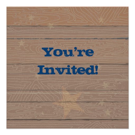 Police Officer Party Invitation