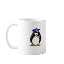 Police Officer Penguin Mug