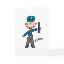 Police Officer Stick Figure Card by stick_figures Police Officer Stick Figure Card