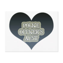 Police Officer's Aunt postcards