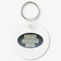 Police Officer's B.F.F. keychains by lifeisahighway Police Officer's B.F.F. keychains