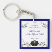 Police Officers' Ball Custom Key Chains