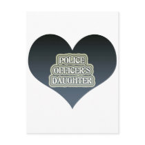 Police Officer's Daughter postcards
