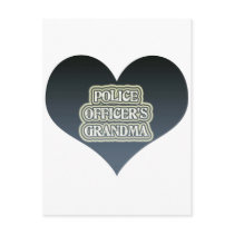 Police Officer's Grandma postcards