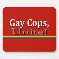 Police Officers Mouse Pads