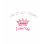 Police Officers Princess T Shirt