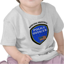 Police Officers Serving Proudly Tee Shirts