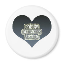 Police Officer's Sister magnets