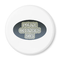 Police Officer's Son magnets