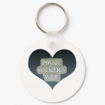 Police Officer's Wife keychains by lifeisahighway Police Officer's Wife keychains