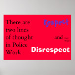 police philosophy print