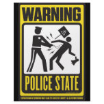 Police State Warning Flyer
