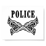Police Tattoo Poster
