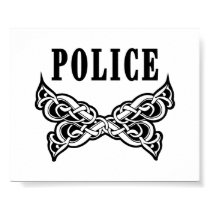 Police Tattoo Poster posters
