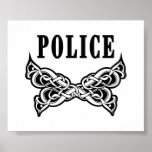 Police Tattoo Poster posters