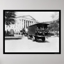 Police Treasury Building in Washington, DC 1927 Print