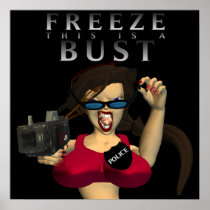 Police Woman Poster