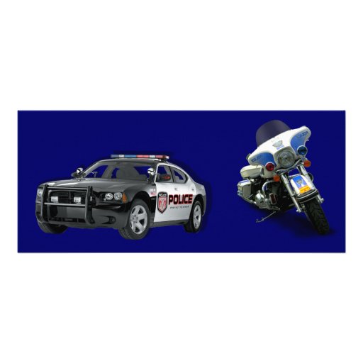Policeman Custom Retirement Party Invitations
