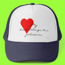Policeman Heart Hat