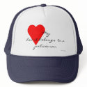 Policeman Heart Hat hat