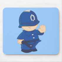 Policeman Mouse Pads