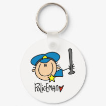 Policeman Occupation keychains by stick_figures Policeman Occupation keychains