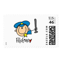 Policeman Occupation Stamps