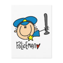 Policeman Occupation postcards by stick_figures Policeman Occupation postcards