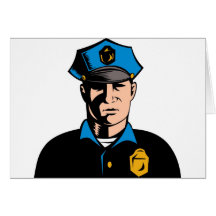 policeman police officer law enforcement cards