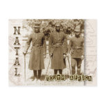 Policemen in Natal, South Africa Post Card