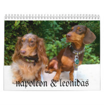 Polie and Leo 2011 Wall Calendar