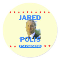 Polis Congress Colorado Sticker