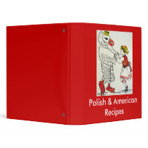 Polish & American Recipes Binder