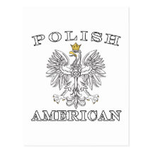 Polish American White Eagle Postcard