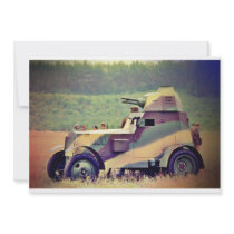 Polish armored car Ursus wz 34 invitation