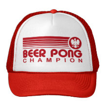Polish Beer Pong Hats