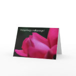 Polish Birthday Card Sto Lat Red Rose Polish Birthday Card Sto Lat Red Rose