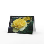Polish Birthday Card Sto Lat Yellow Rose Polish Birthday Card Sto Lat Yellow Rose