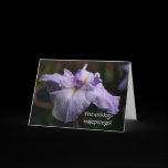 Polish Birthday Greeting Card Sto Lat Iris Photo