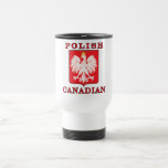 Polish Canadian Eagle Shield Coffee Mug