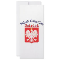 Polish Canadian Eagle Shield Dziadek rack cards by PolishCanadian Polish Canadian Eagle Shield Dziadek rack cards