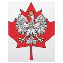 Polish Canadian Maple Leaf Custom Letterhead