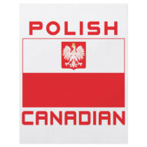 Polish Canadian Poland Falcon Flag Custom Flyer