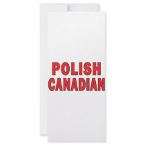 Polish Canadian rack cards