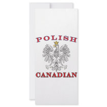 Polish Canadian White Eagle rack cards