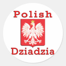 Polish Dziadzia Eagle Sticker