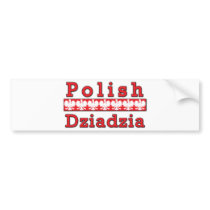 Polish Dziadzia Eagles bumper stickers by PolishHeritage Polish Dziadzia Eagles bumper stickers