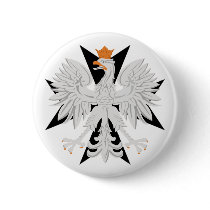 Polish Eagle Maltese Cross buttons