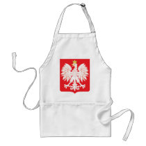 Polish Eagle Red Shield aprons