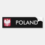 Polish Eagle Red Shield Bumper Sticker